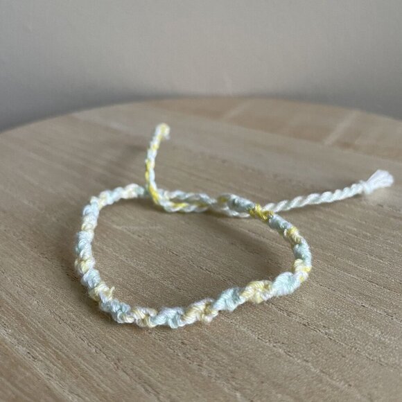 Handmade Jewelry - Artemisia Bracelet, anklet, trendy, comfortable, tie, embroidery thread, woven,